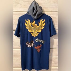 Pixar Onward Loot Crate Exclusive T-Shirt with Hood NWOT